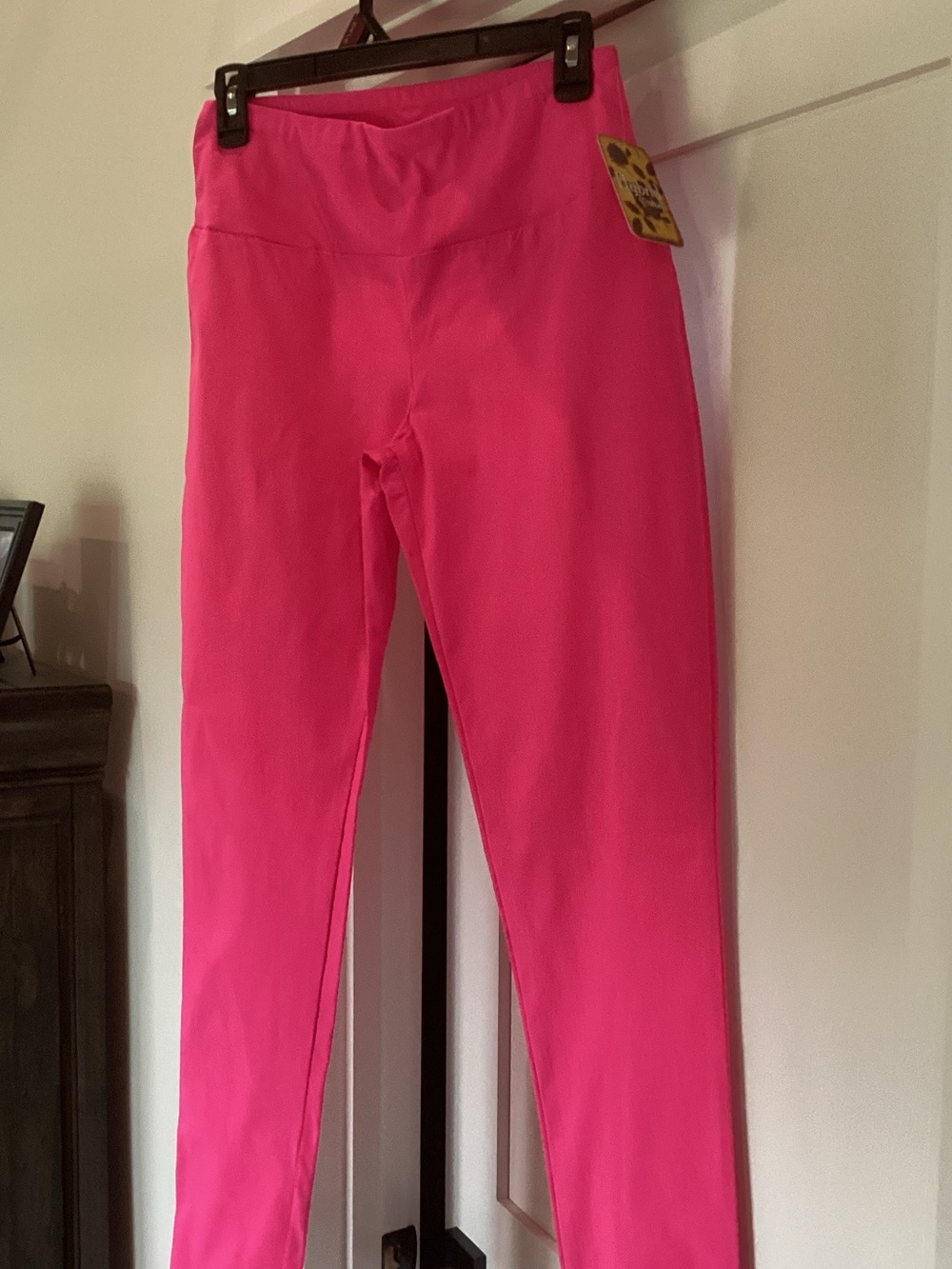 Hybrid & company Bright Hot Pink Girls Leggings